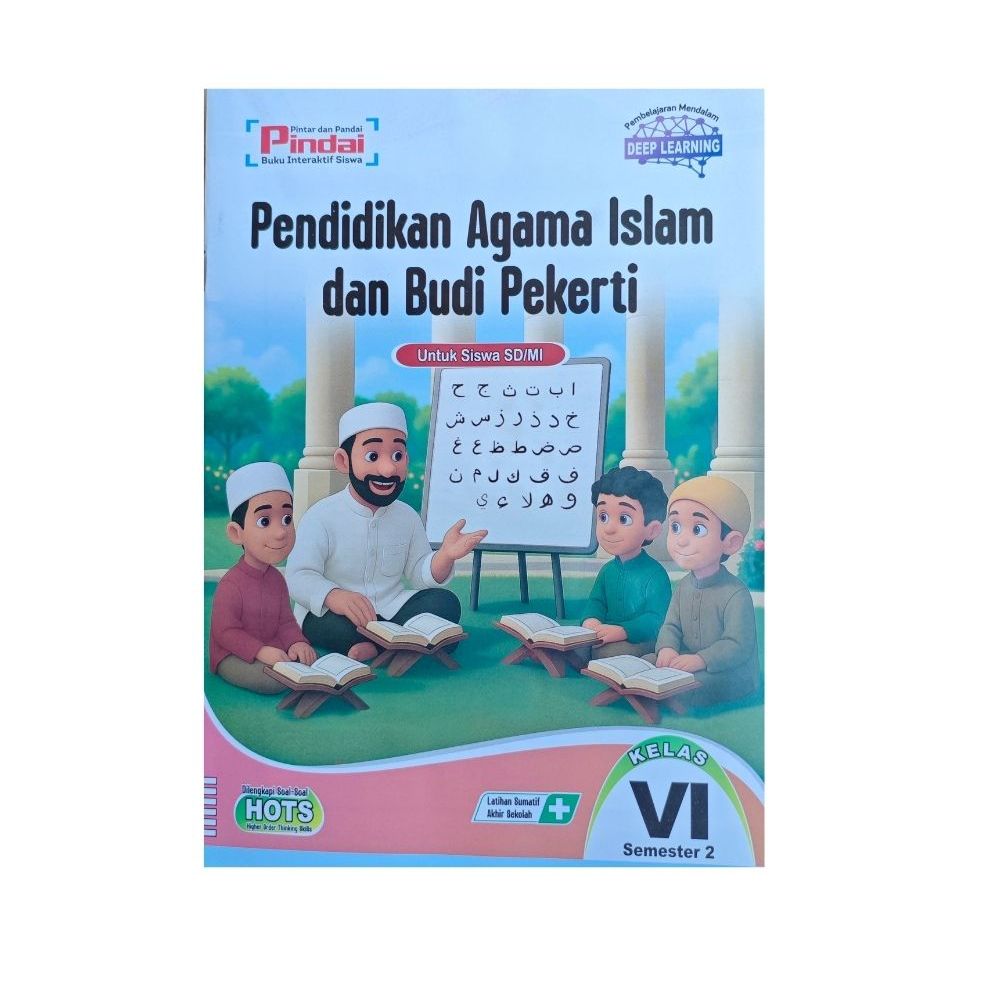 LKS Pindai Kelas 6 Agama Islam Semester 2 Merdeka 96 Halaman