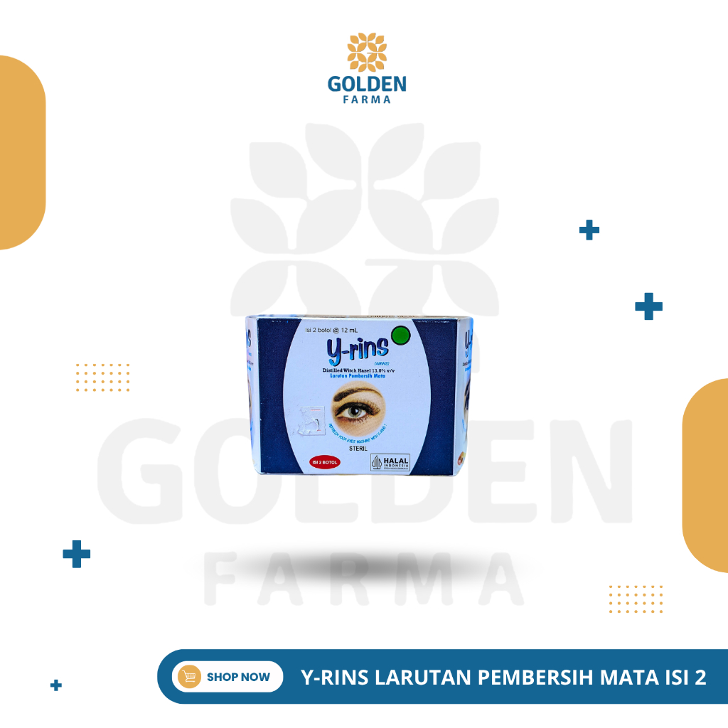 Y-rins Isi 2 Botol 24 ml Obat Mata