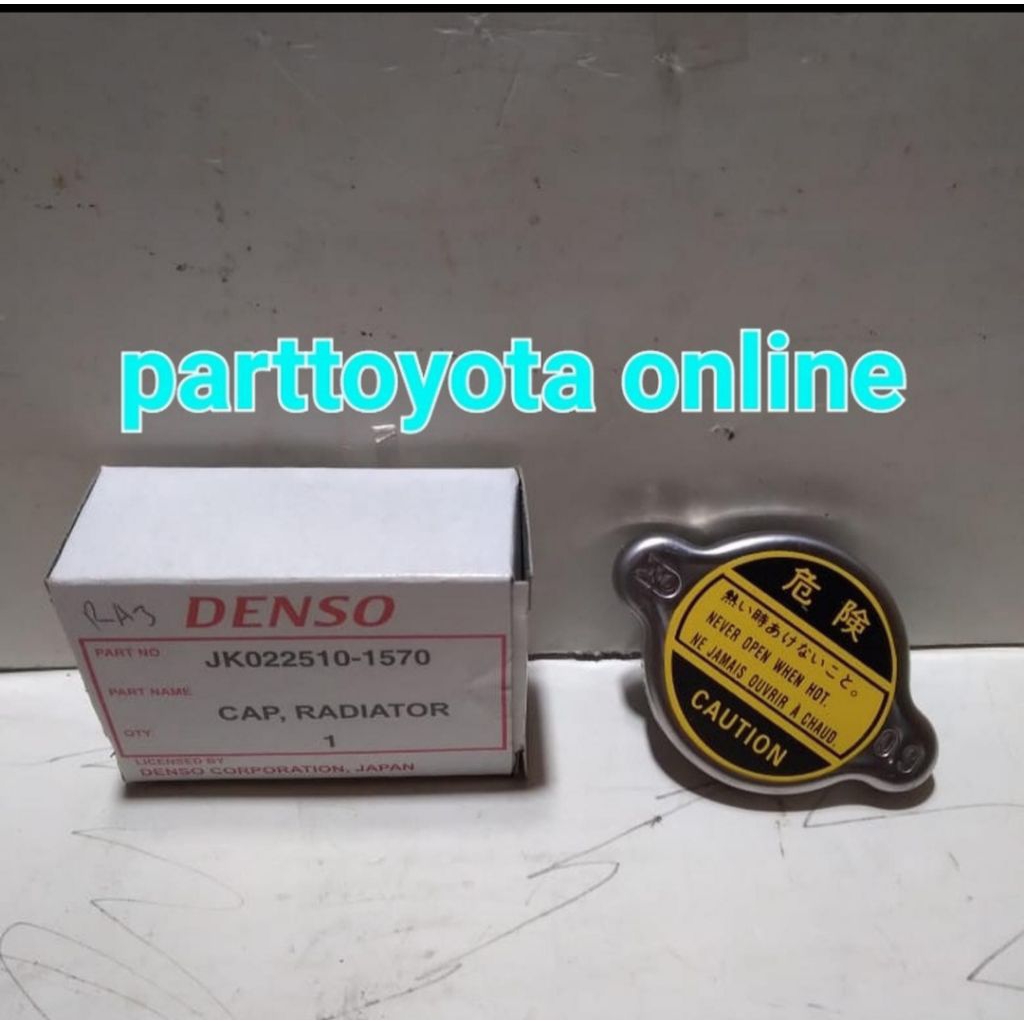 tutup radiator kijang super kijang grand kijang kapsul denso original