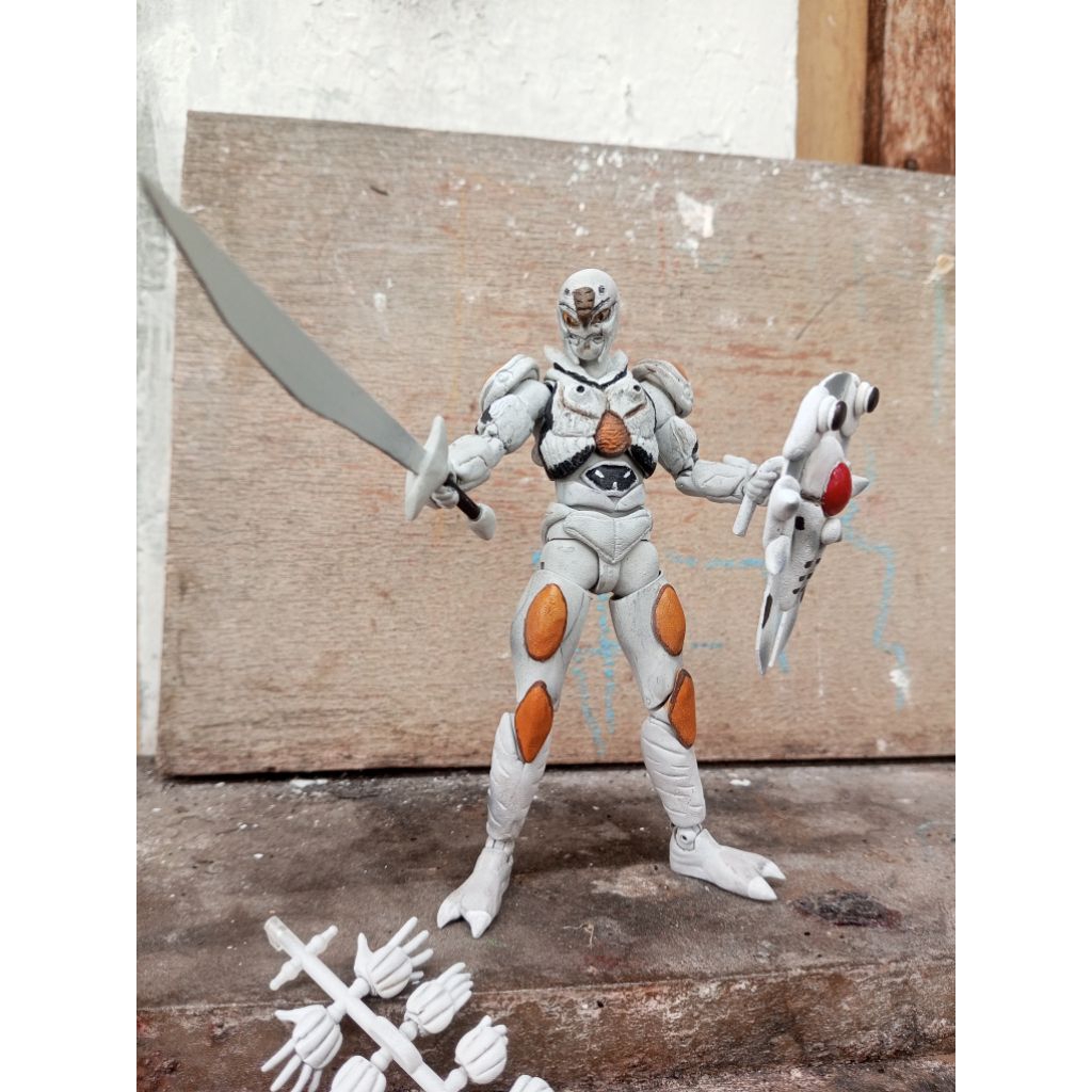 action figure custom shf mad garbo villain metal Hero jiban # Kamen rider super Sentai power rangers