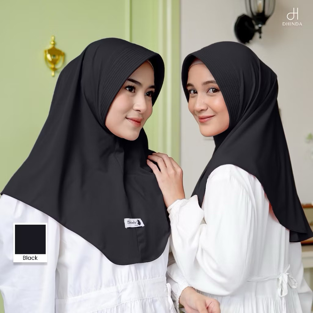 Dhinda Hijab - Daily Hijab Pet Instan Jersey Ity Size M