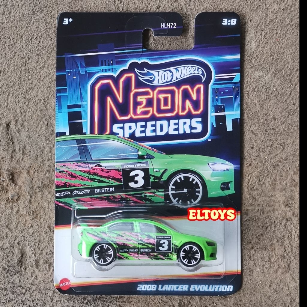 hotwheels Mitsubishi lancer evolution