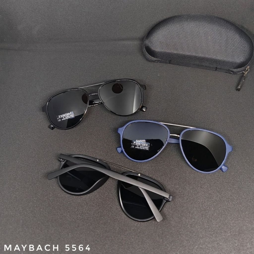 Newww kacamata maybach eyewear lensa polarized sunglasses model pilot