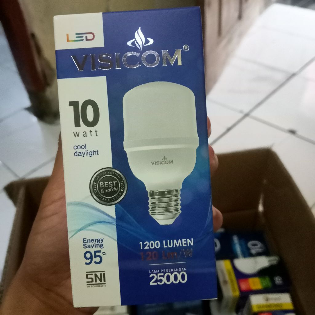 LAMPU VISICOM LED 10 WATT || LAMPU LED || LAMPU GARANSI