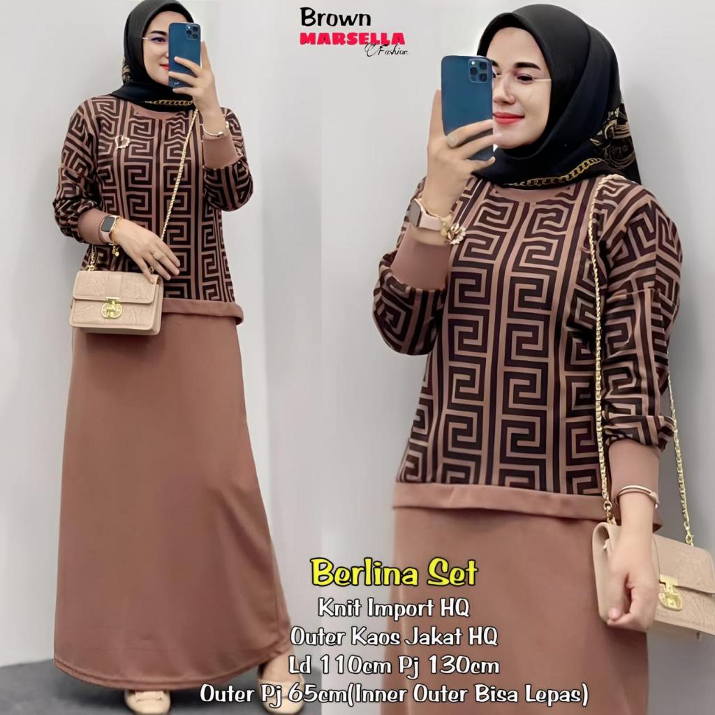 Setelan Wanita Terbaru Berlina Setelan By Marsella