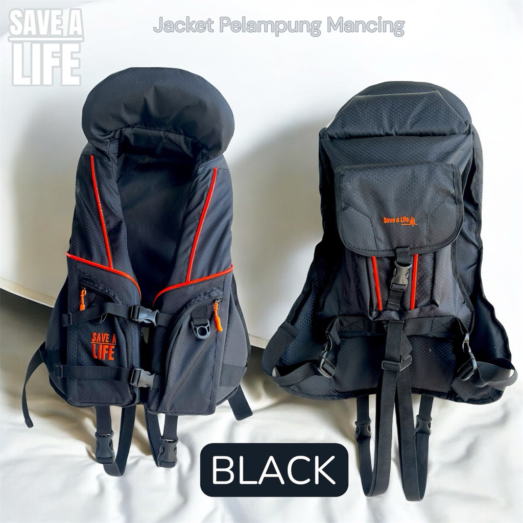 SAVE A LIFE | Life Jacket | Jacket Pelampung | Pelampung badan | Pelampung mancing
