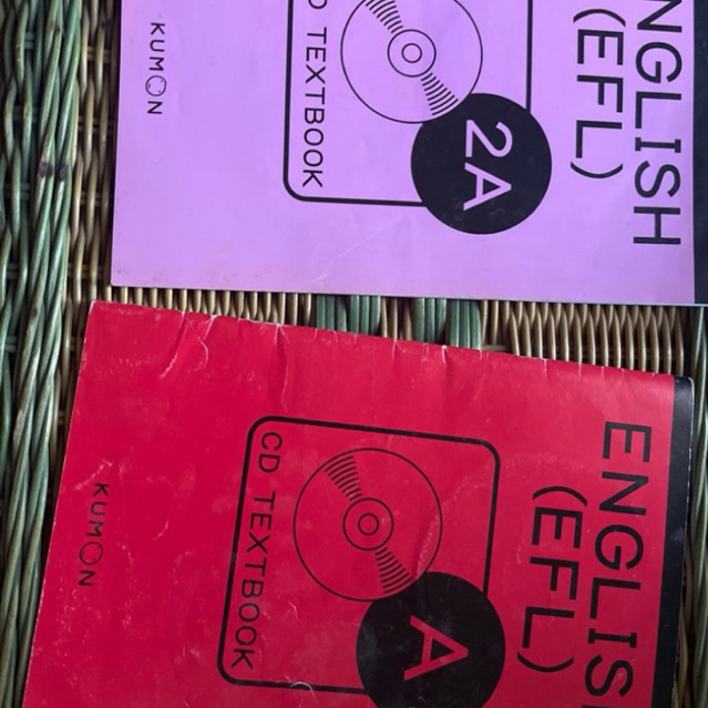 [Preloved] Buku Kumon English EFL A & 2A (+CD)