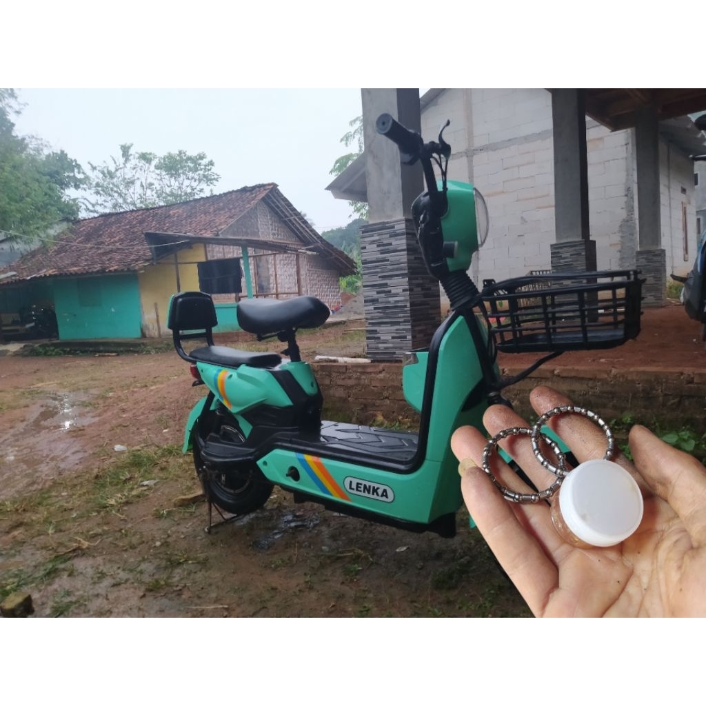 paket pelor bearing komstir sepeda listrik alenka