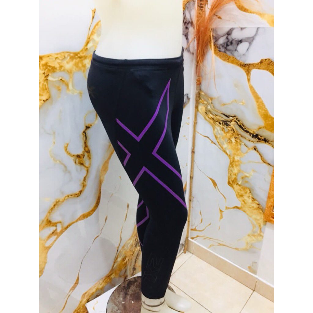 Legging 2XU Panjang Ungu S Women's