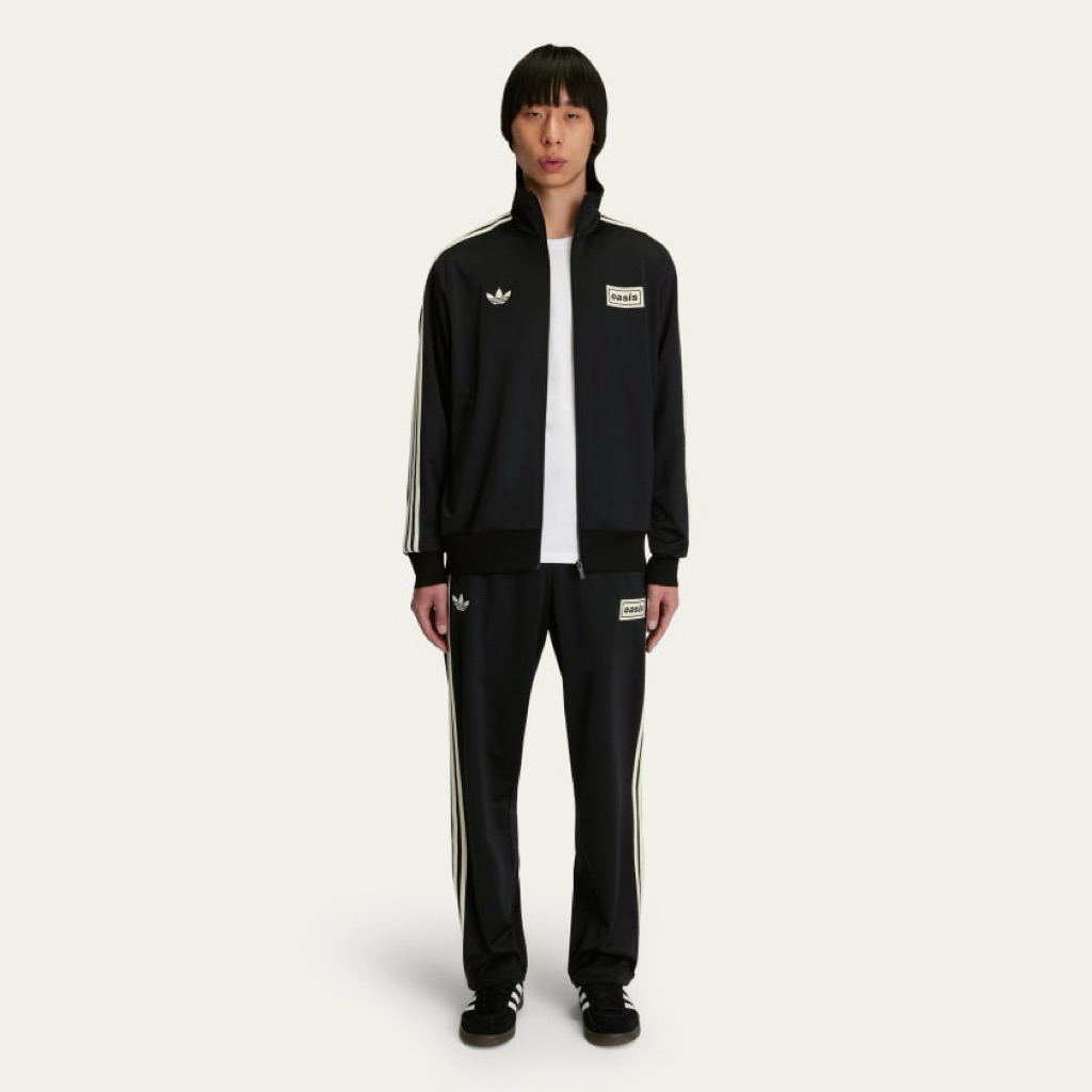 tracktop ADIDAS x OASIS tour firebird tracksuit BLACK