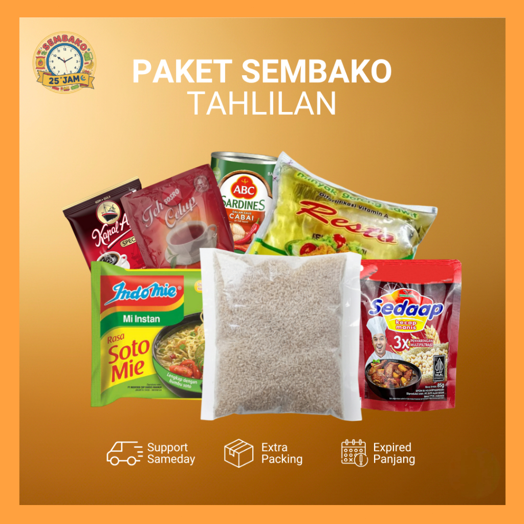 Paket Sembako Tahlilan Murah Lengkap untuk Acara Pengajian dan Syukuran
