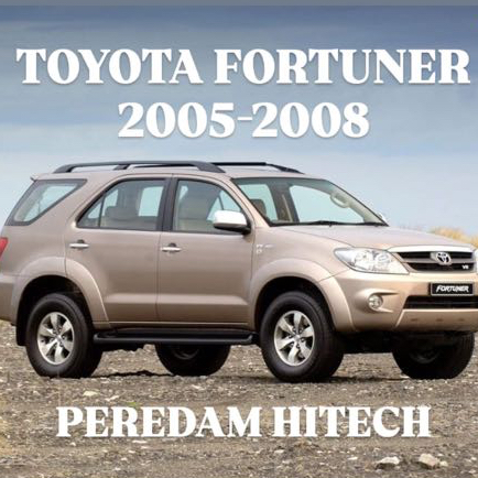 AKSESORIS MOBIL PEREDAM TOYOTA FORTUNER 2005-2008 / PEREDAM KAP MESIN MOBIL - HITECH PEREDAM PANAS D