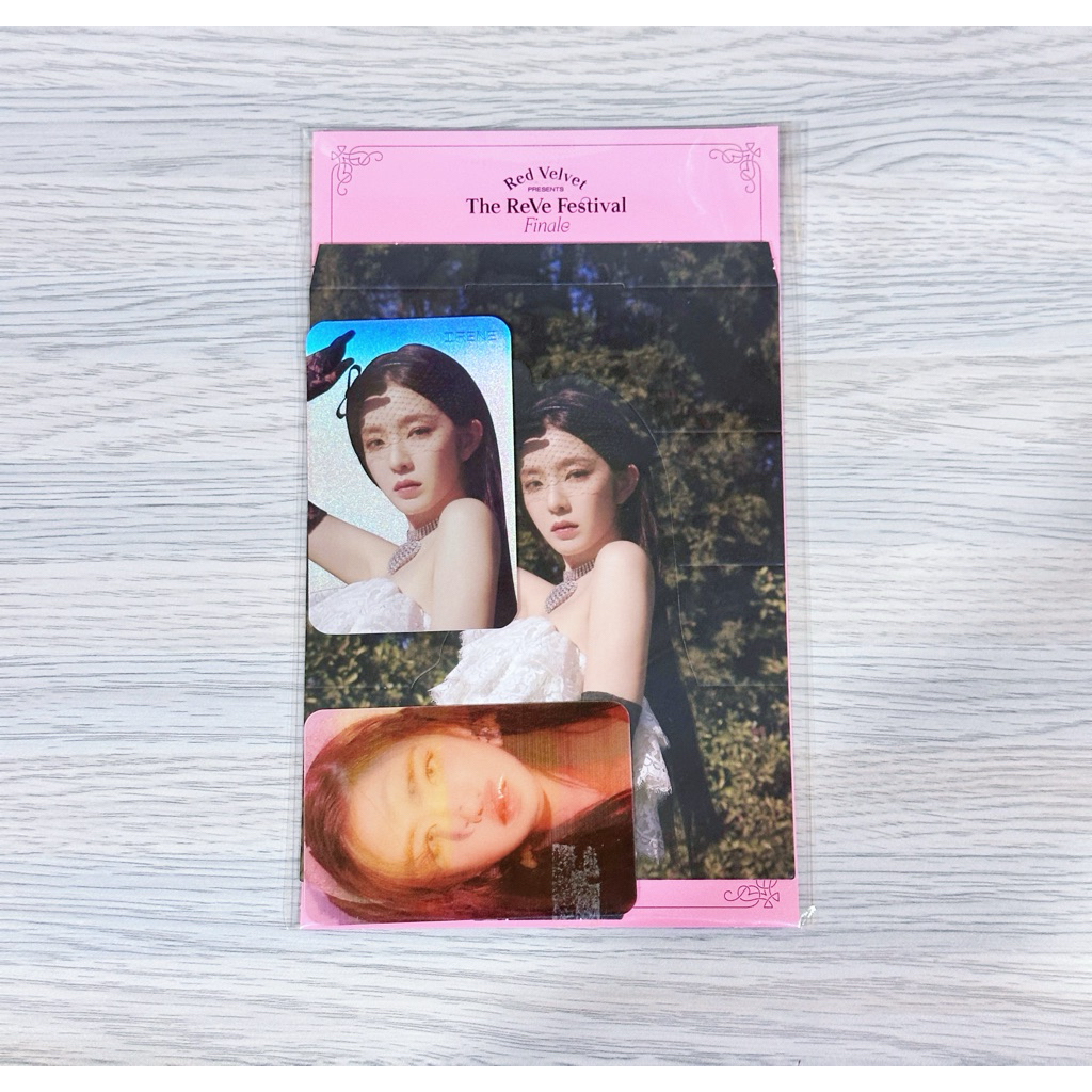 IRENE Official The ReVe Festival Finale Hologram MD Photocard Set