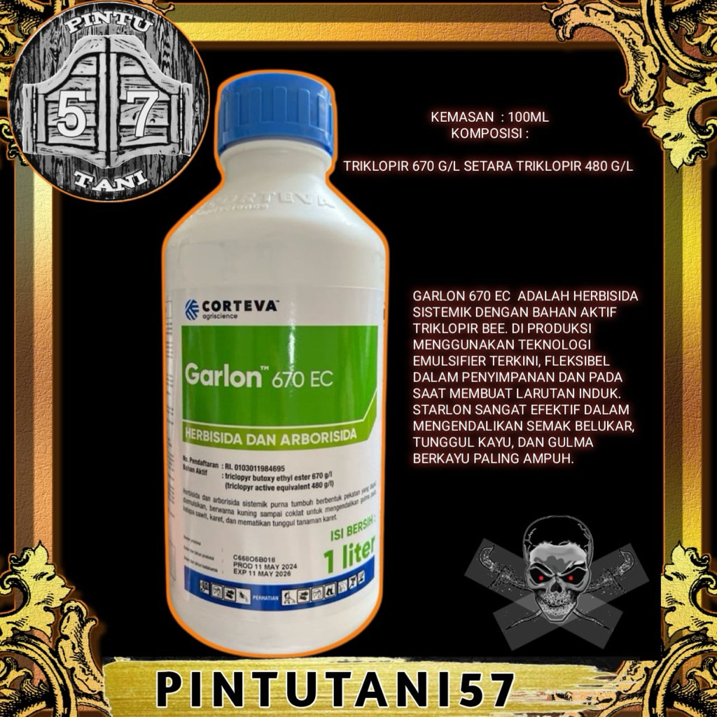 GARLON 670 EC 1 LITER CORTEVA (RACUN KAYU)