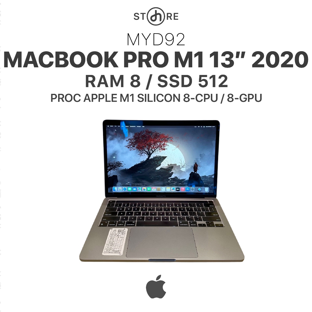 Second , Macbook Pro M1 2020 13" , 8/512 , Grey , MYD92