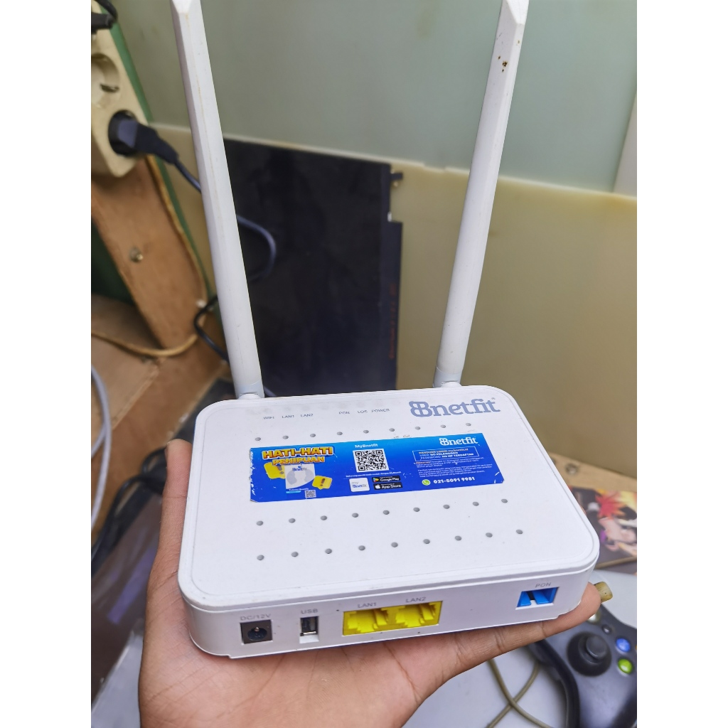 BDCOM GP1704-2G-22A Dual Band wifi Port FO Biru / ONU BDCOM