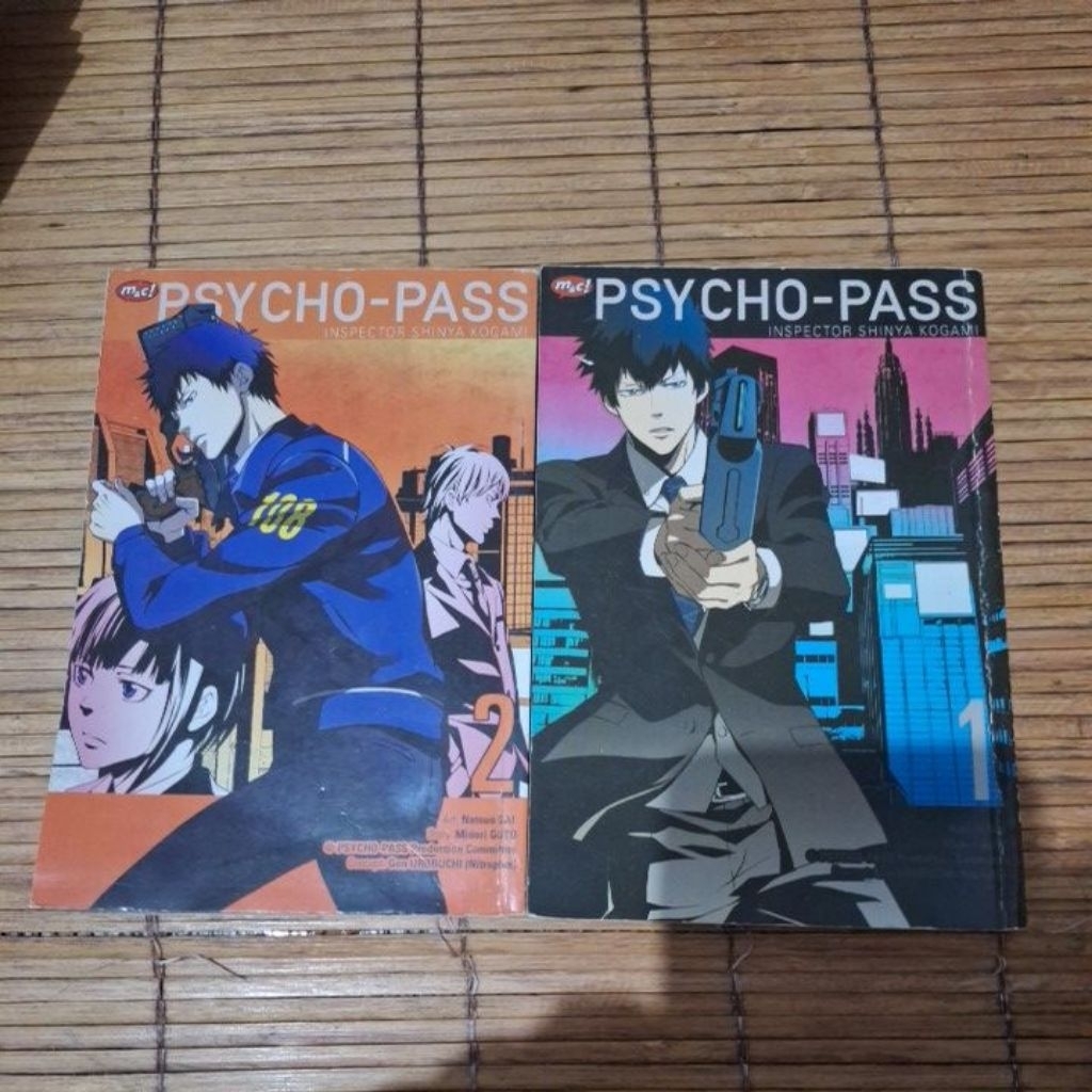 Komik Psycho-Pass Inpector Shinya Kogami vol 1-2 (TAMAT) Set