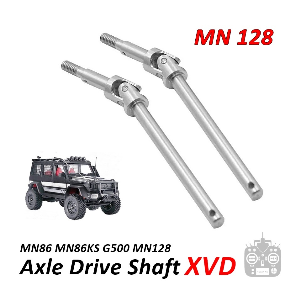 Metal Drive Shaft XVD Depan MN128 MN86 G500  RC Car Hobby