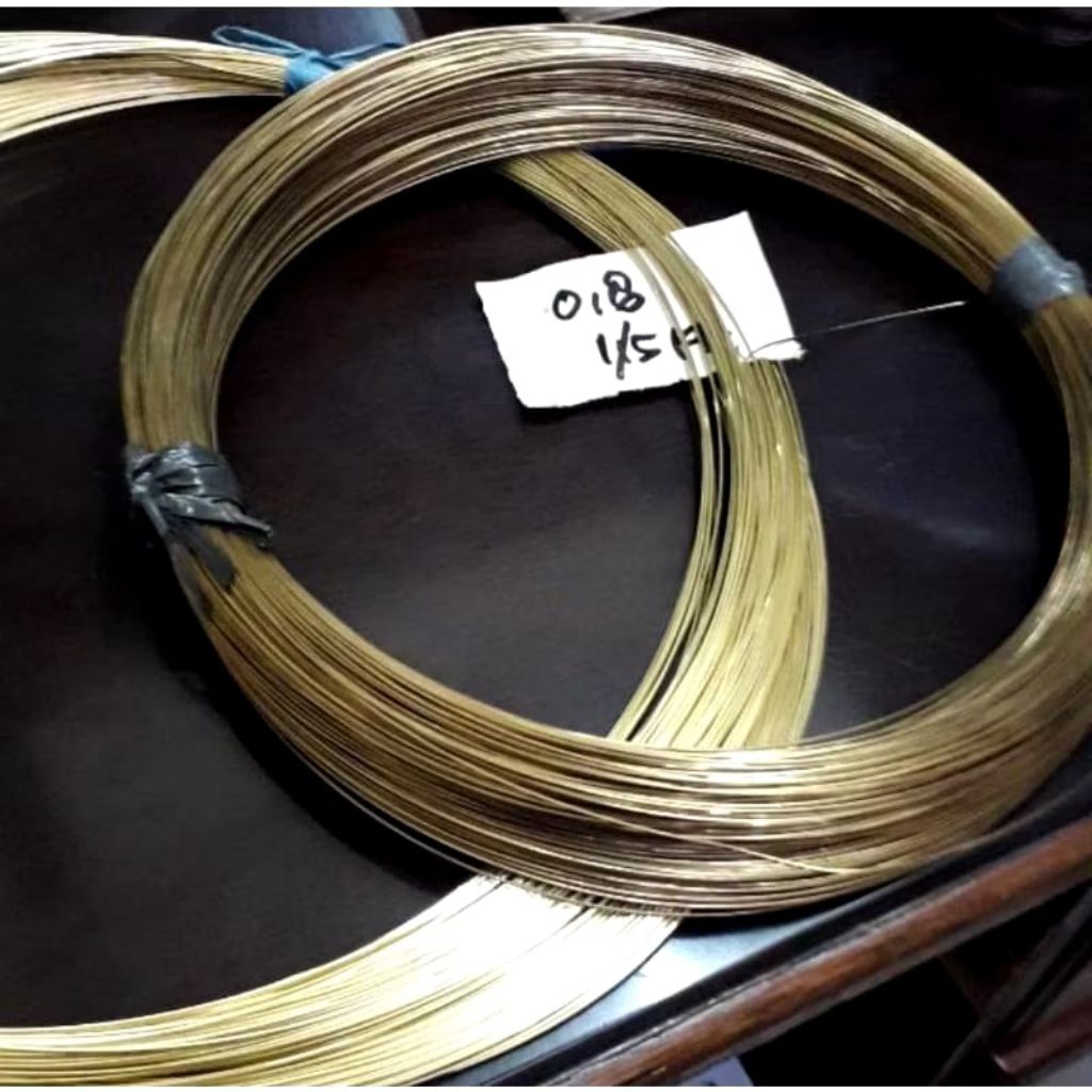 kawat Kuningan 0,8mm x 1000mm