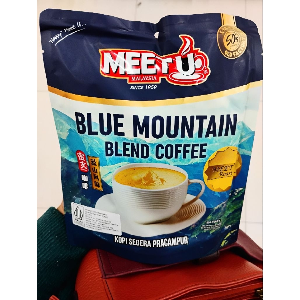 Meet U Blue Mountain Blend Coffe/White Coffe/Rock Salt Himalayan Coffe