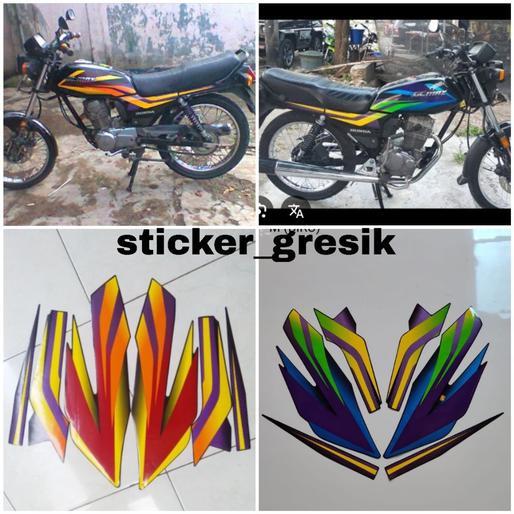 striping sticker gl max 2003