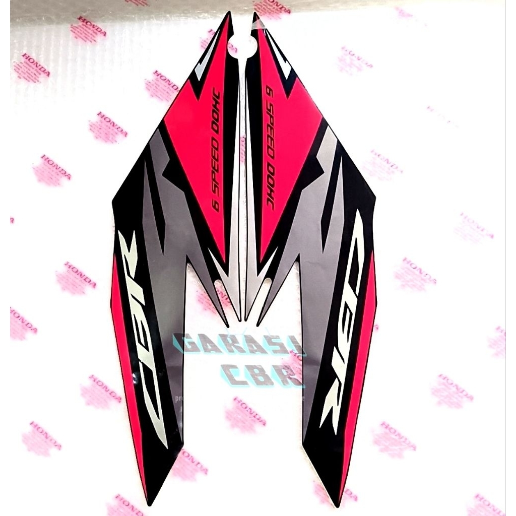 Stripe Middle Cowl Type1 CBR 150R - Sticker Body Samping CBR 150R Facelift - Striping Body Samping C