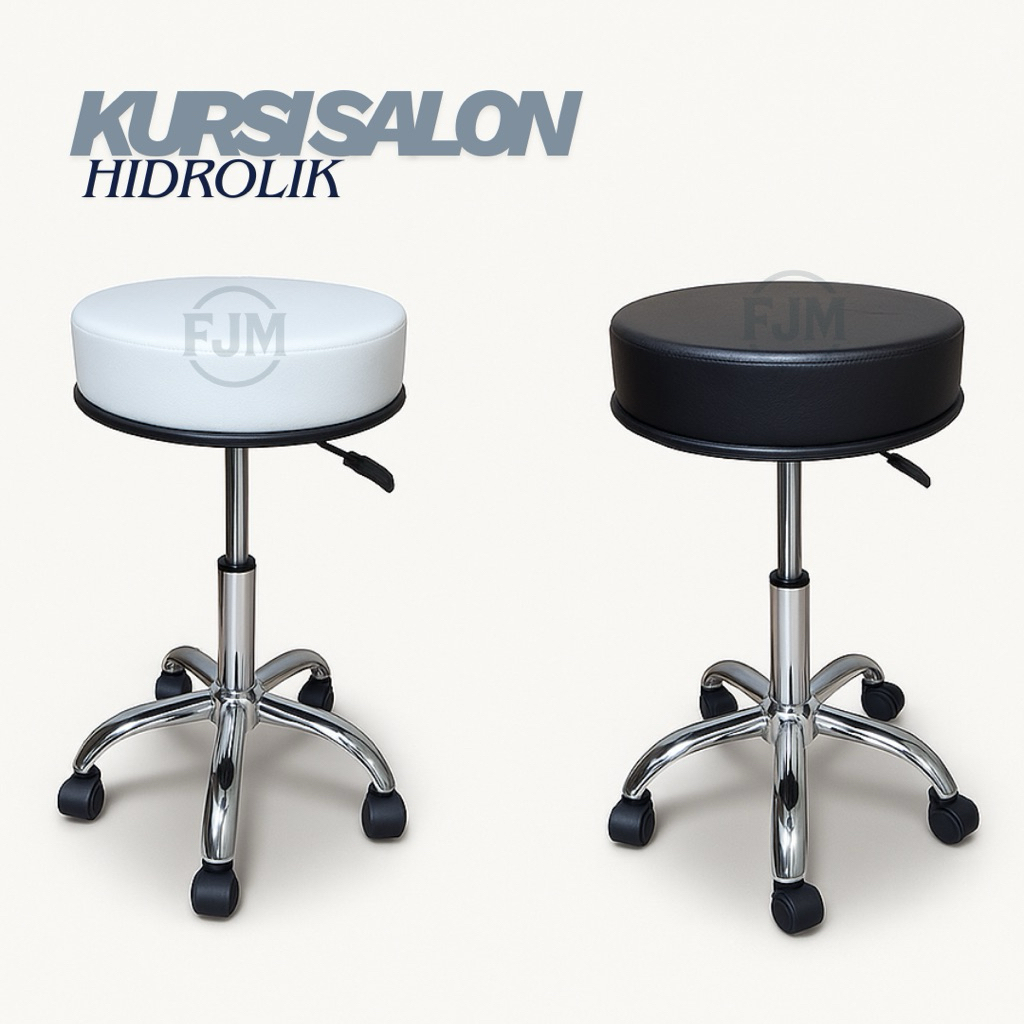 KURSI SALON / KURSI BULAT / KURSI HIDROLIK BUSA TEBAL 8cm