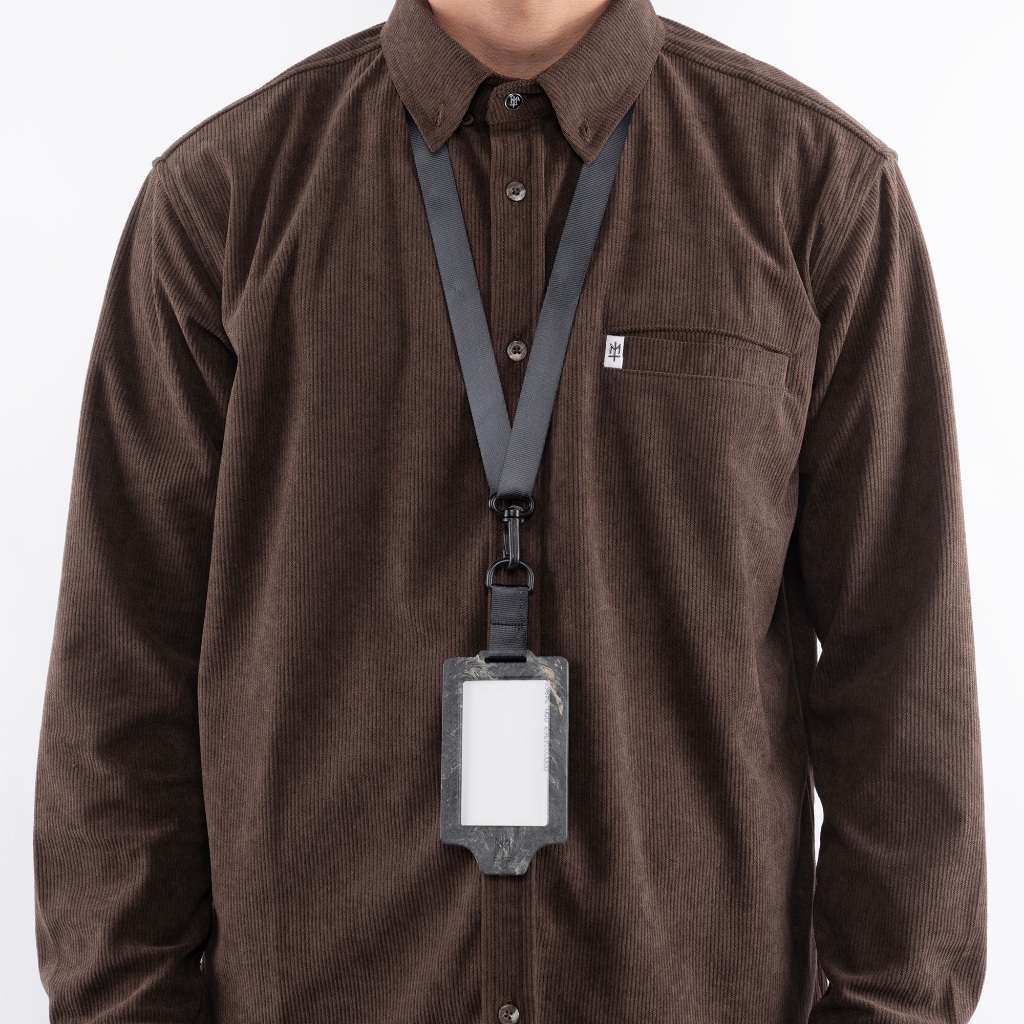 LANYLE BK MATERNAL DISASTER LANYARD TALI ID CARD POLYPROPYLENE PP RECYCLED INJECT CASTING KEYHOLDER 