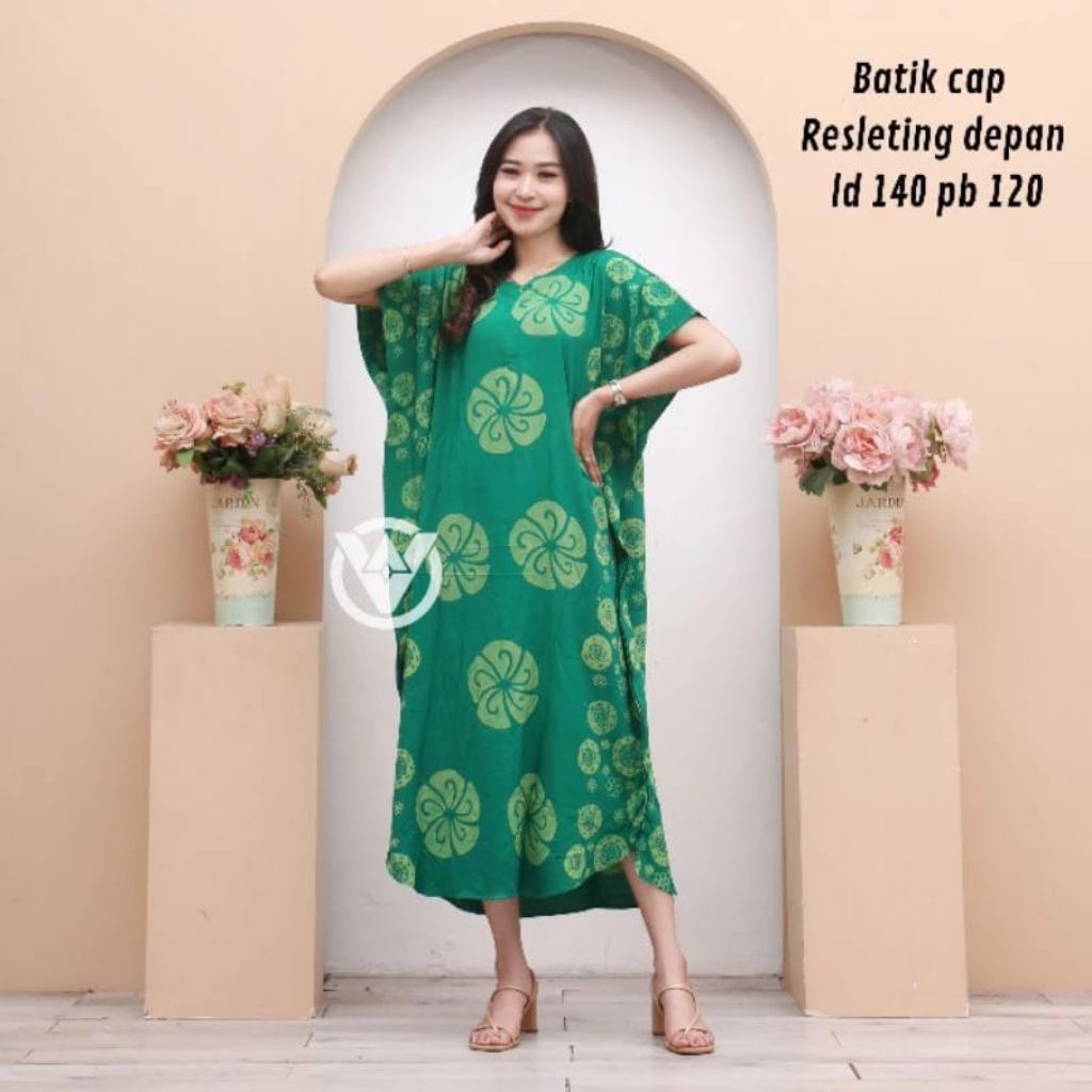Daster Lowo Jumbo Bahan Rayon Santung Super Halus Ld 140 Lengan Pendek Busui Friendly Bumil Terbaru 