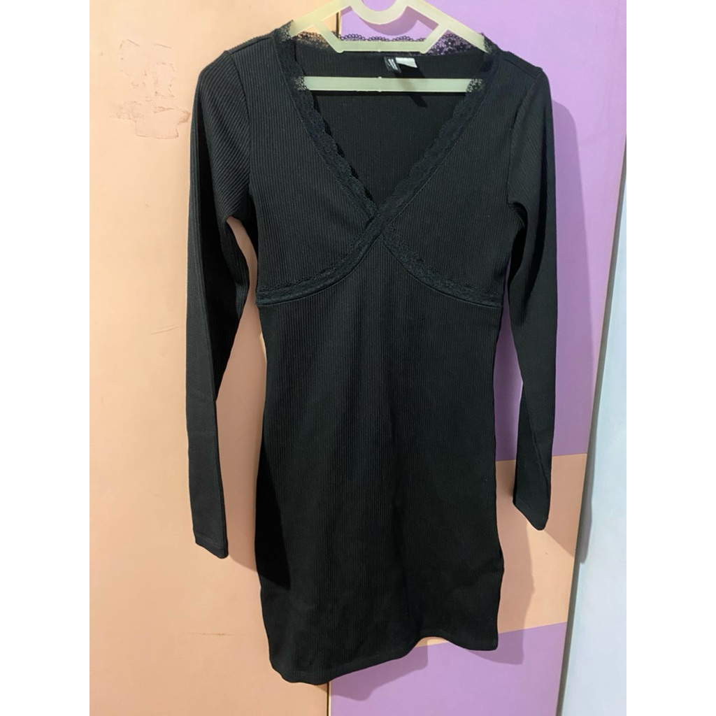 dress hitam hm hm