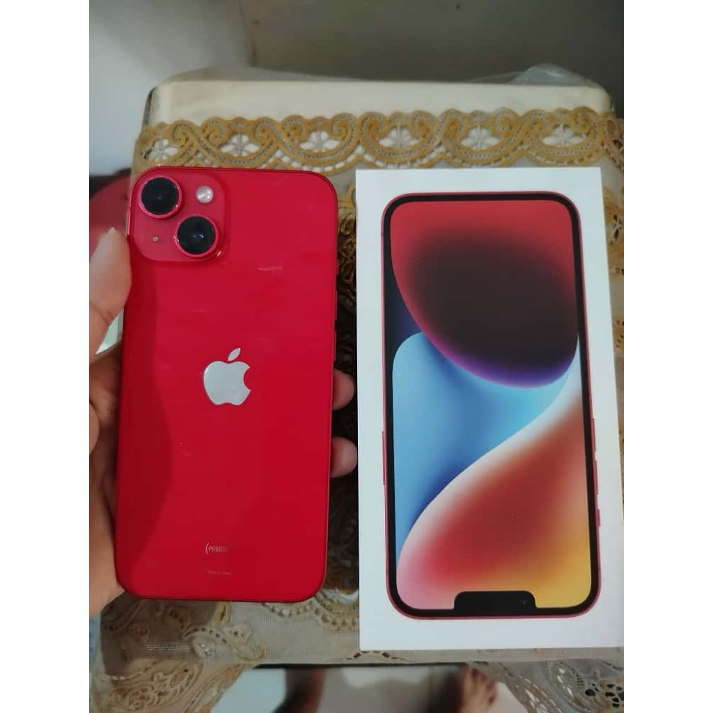 IPHONE 14 Second Garansi IBOX, 128 GB