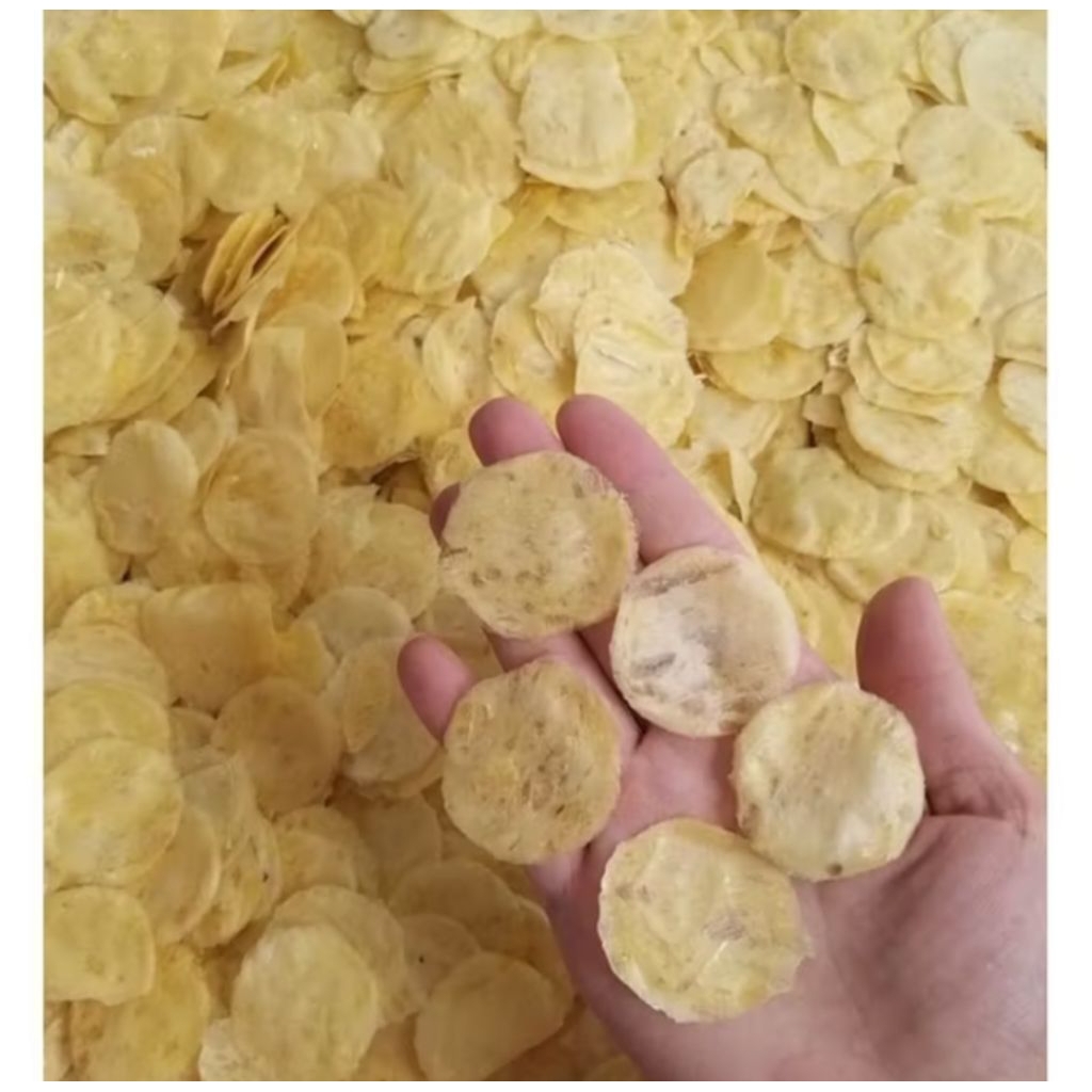 Kerupuk opak singkong mentah asli medan