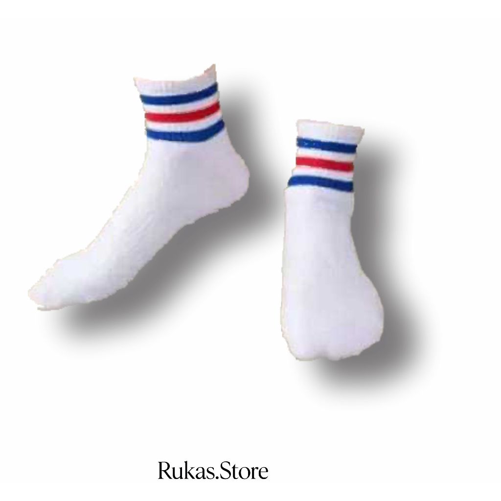 Rukas.Store - Kaos Kaki Kodachi – Bahan Tebal & Nyaman – Anti Bau & Cocok untuk Sekolah, Olahraga & 