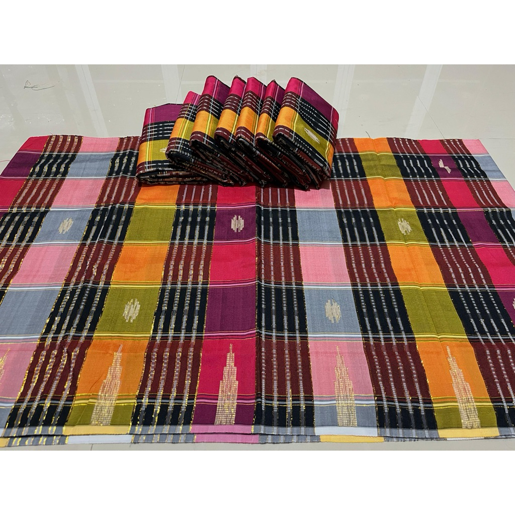 " SARUNG SUTRA BUGIS SENGKANG motif kristal "