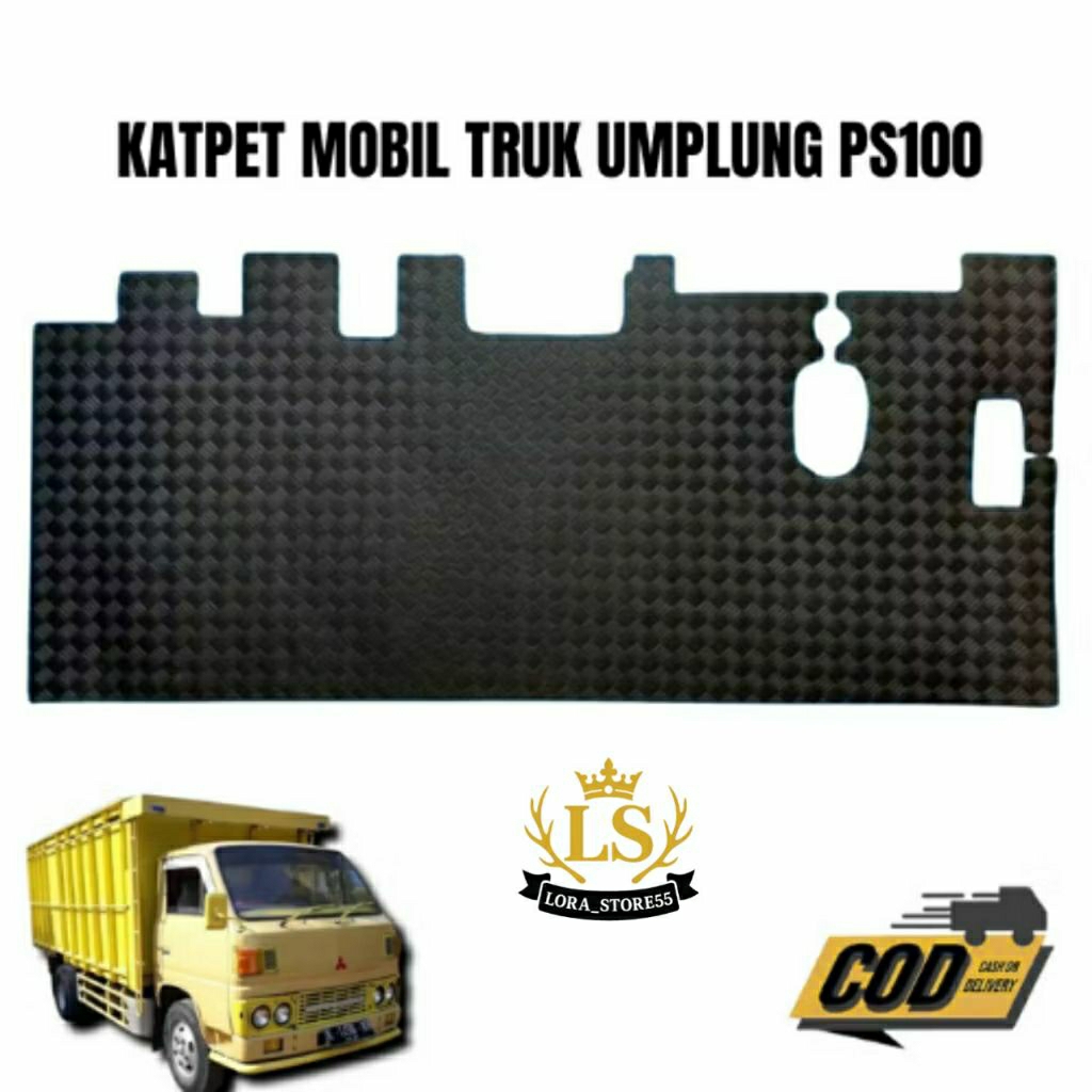 karpet mobil TRUK UMPLUNG PS100 bagian depan