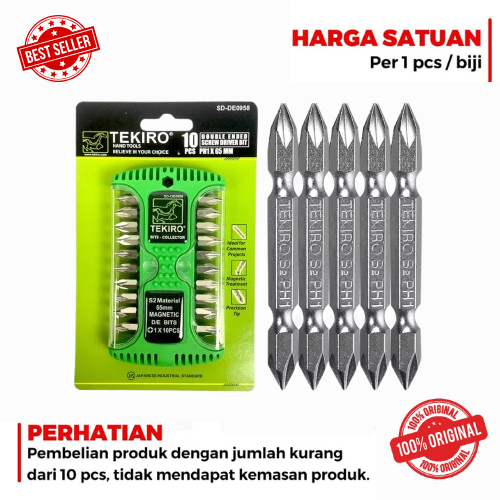 Mata Obeng Angin Mata Bor Obeng Gipsum 65mm + PH1 Tekiro / Obeng Angin Tekiro