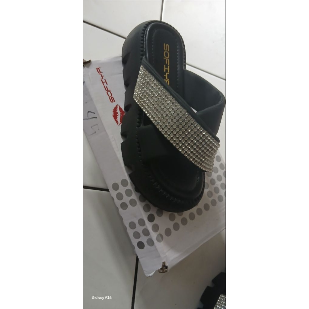 SANDAL SOFIA SANDAL WANITA WEDJES