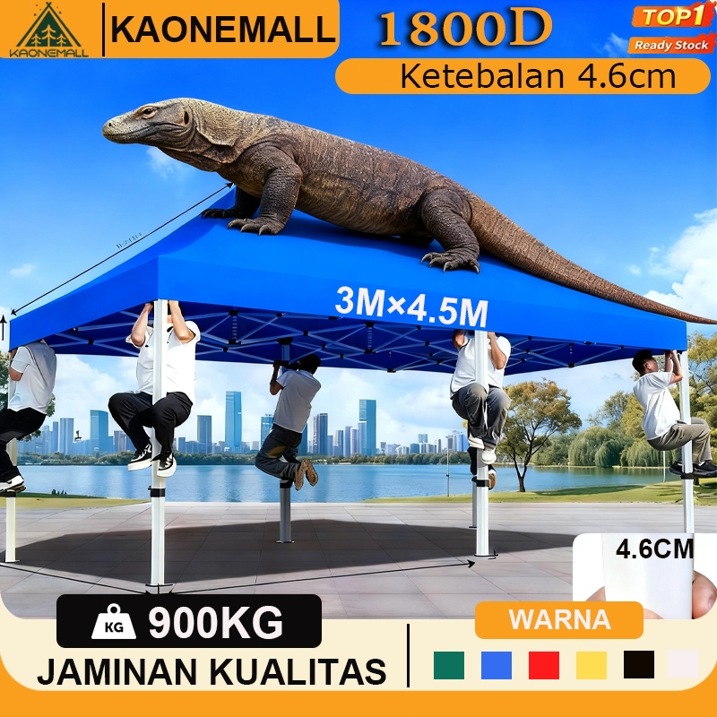Tenda lipat jualan Tenda Premium Lipat Anti Gores & Air, Melindungi dari Panas dan Hujan untuk Outdo
