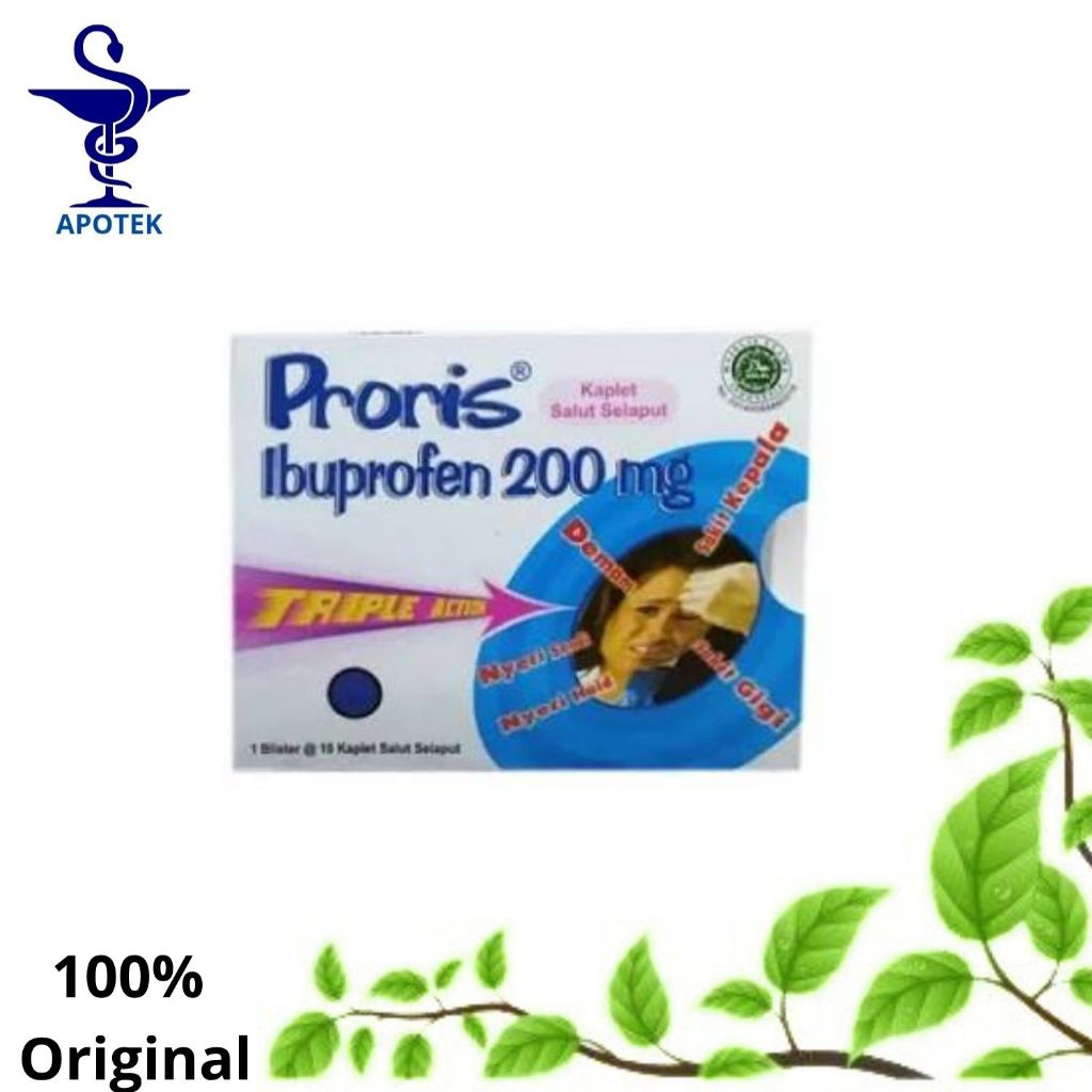 PRORIS IBUPROFEN 200 MG ISI 10 TABLET