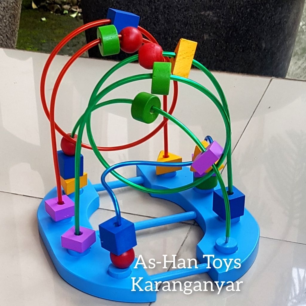 Wire Game, Motorik Alur, Motorik Kawat, Mainan Maze, Wire Game Anak