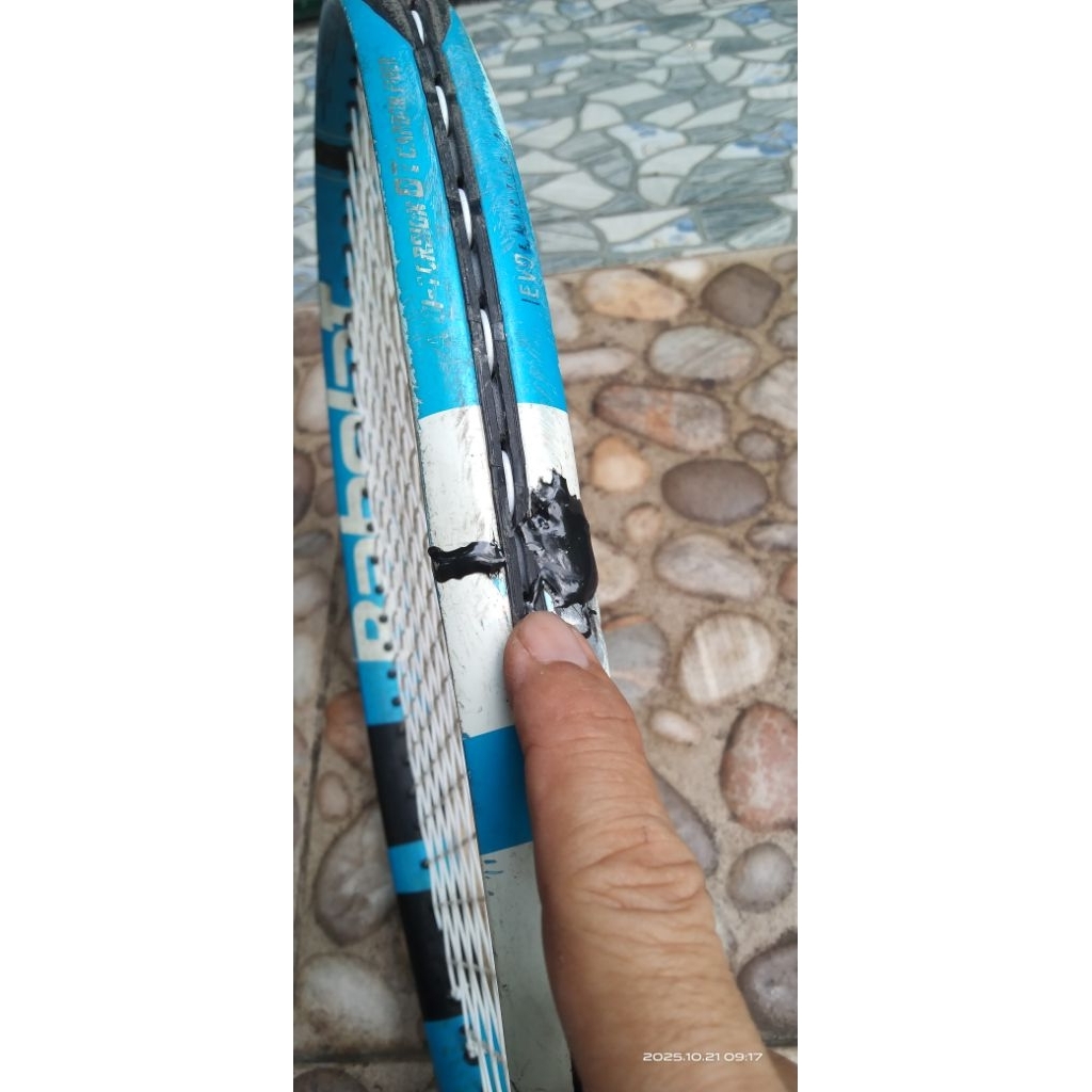 bekas gompal retak raket tenis babolat pure drive made in China