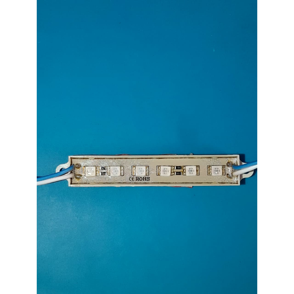 Lampu LED Modul 5050 SMD Waterproof tahan air 6 Mata SMD 12 Volt