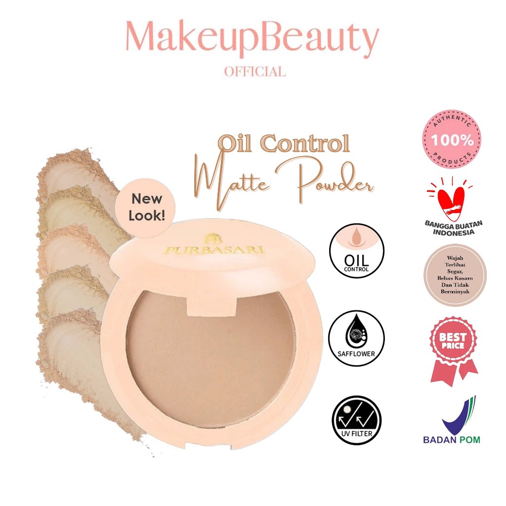 PURBASARI Oil Control Matte Powder 12g