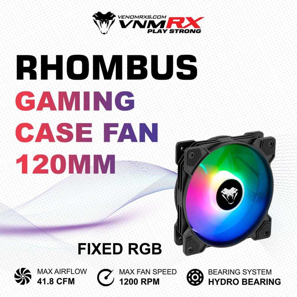 VenomRX Fan Casing Rhombus Fixed RGB 1 Fan / VenomRX Fan