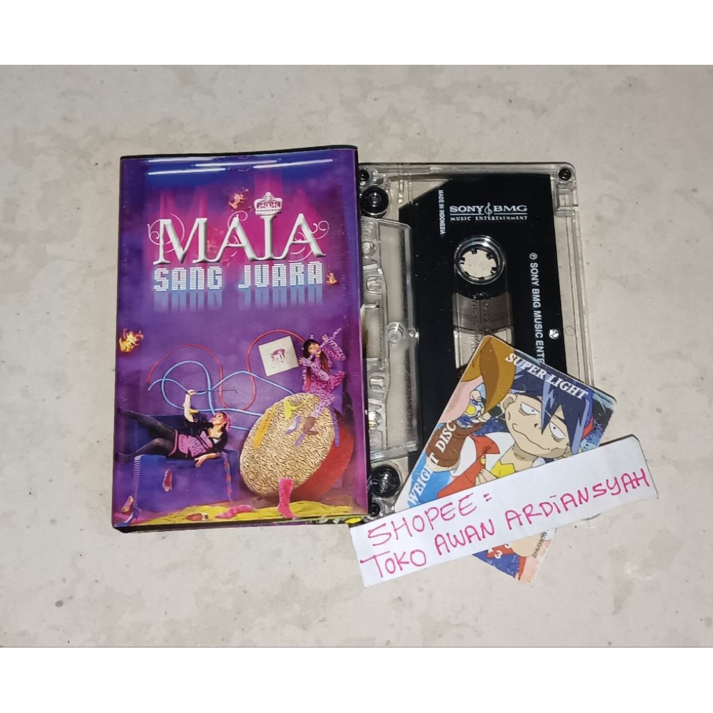 kaset pita maia sang juara (maia ahmad/duo ratu/ratu)