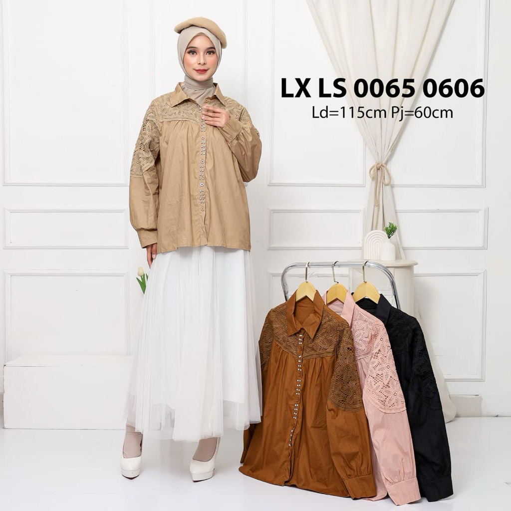 Blouse Katun poplin terbaru