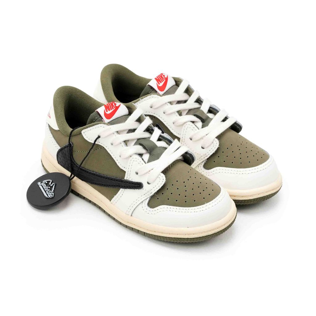 " Baby & Kids " Jordan 1 Low OG Travis Scoot Medium Olive TD / PS