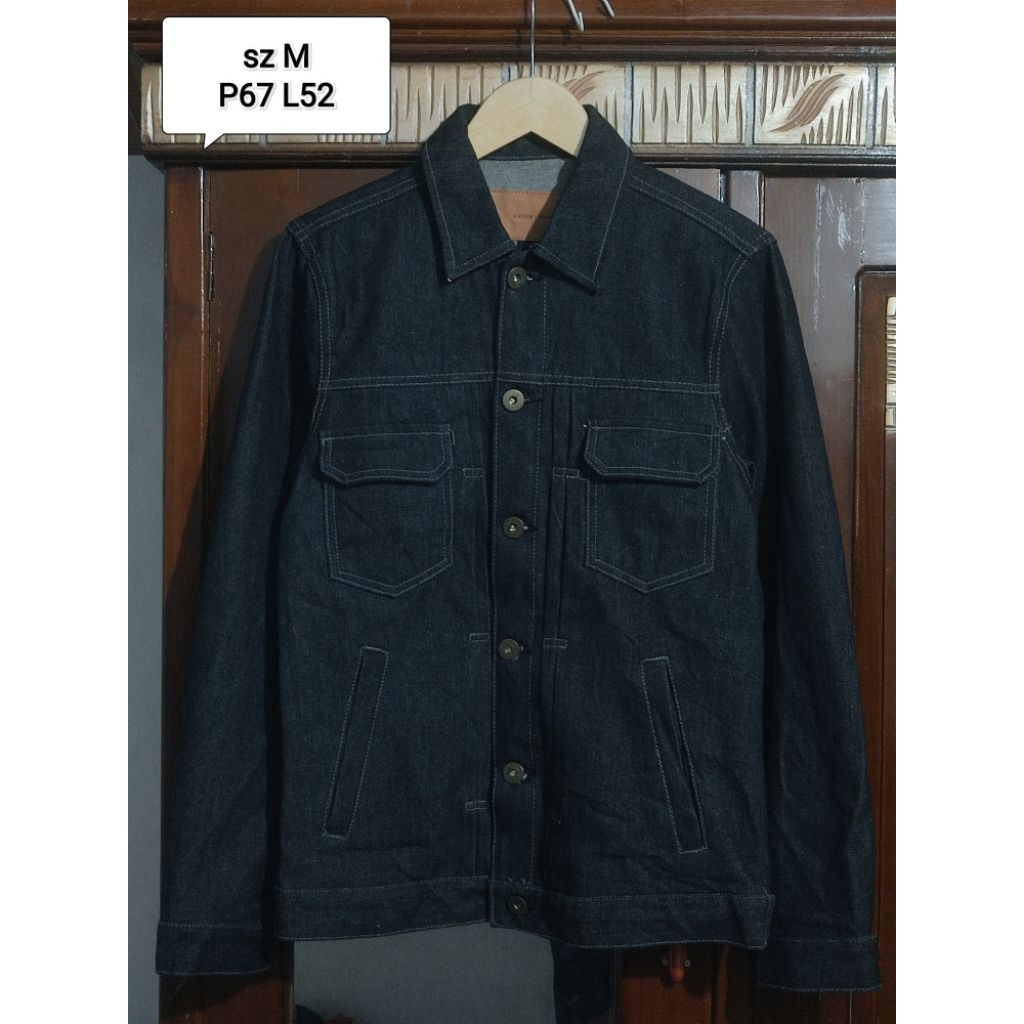 jacket trucker denim raw G plein