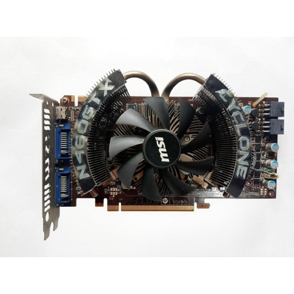 MSI GTX 460 DDR5 1GB 256 bit cyclone OC Minus artefak