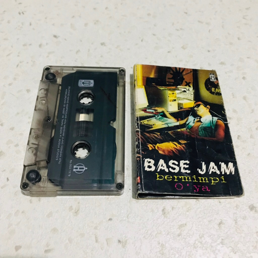 Kaset Pita BASE JAM - Album Bermimpi - Kaset Pita Original